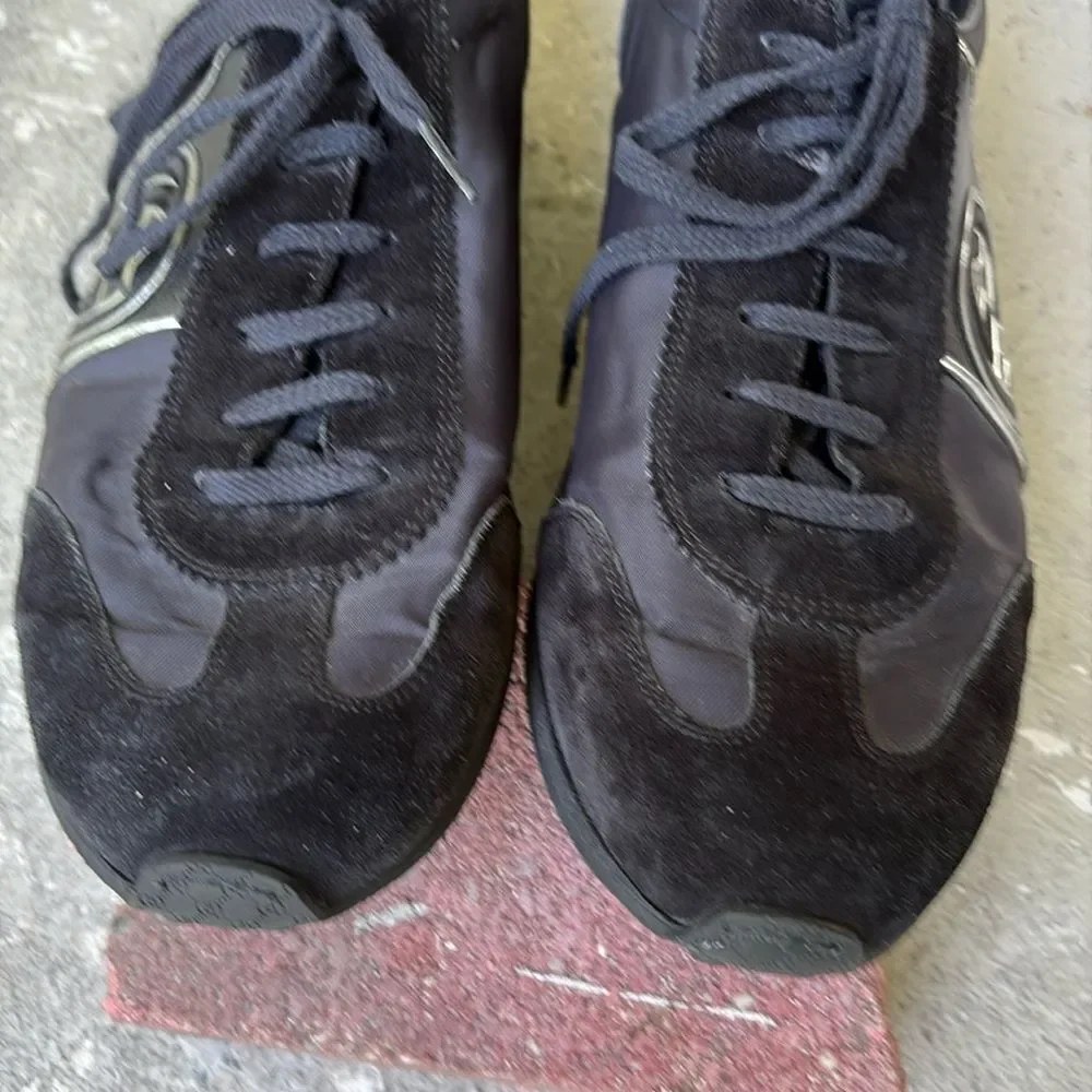 Gucci, nylon and suede men’s sneakers